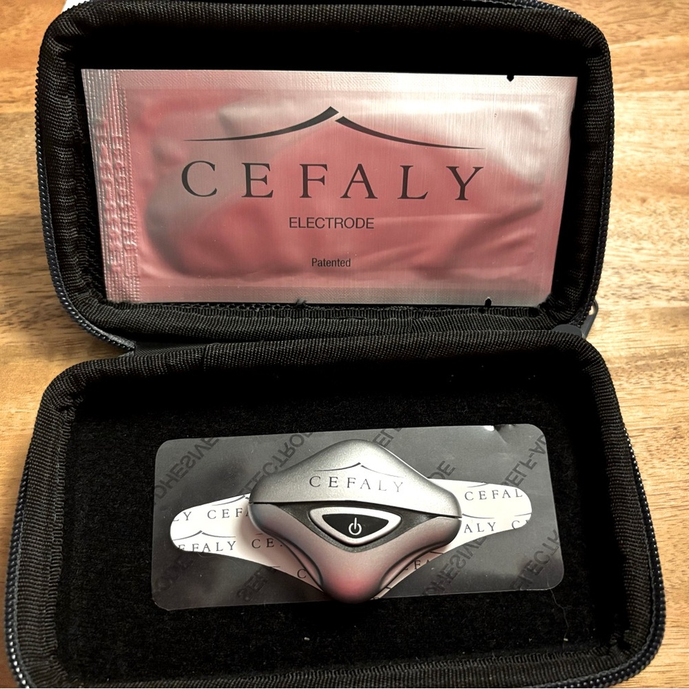 Cefaly Technolgy migraines trigeminal nerve tens unit